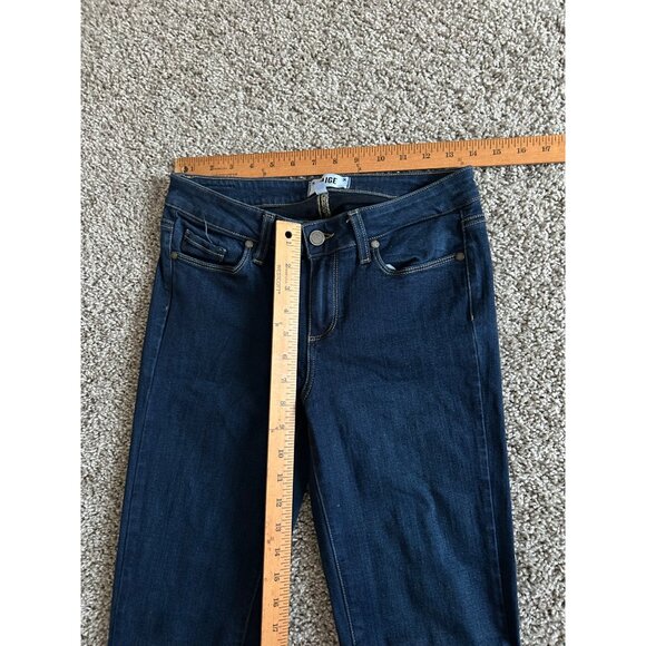 Paige Womens Sz 28 Skyline Skinny Dark Wash Jeans - Picture 6 of 11